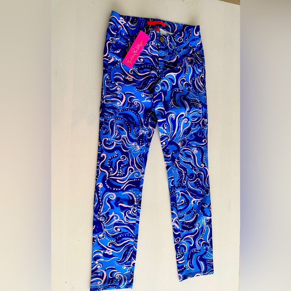 Lilly Pulitzer Kelly skinny crop